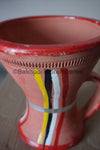 Organic clay Incense Burner Handmade and hand painted - Ancient bakhoor burner
